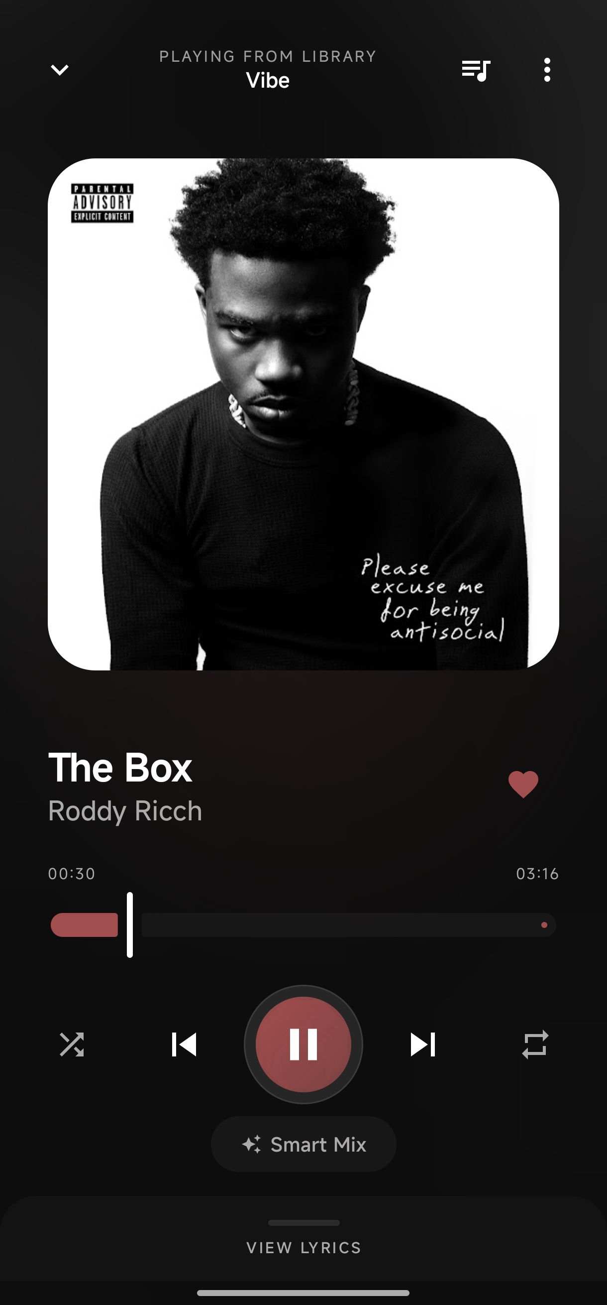 Now Playing - The Box